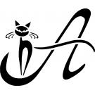 Stencil Schablone A-Katze